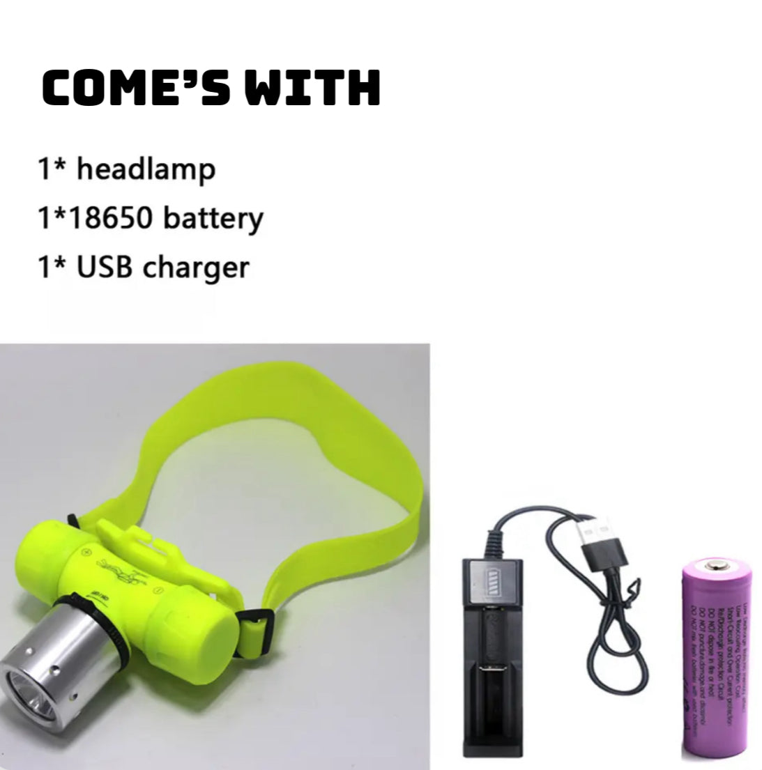 Rechargeable Dive Torch